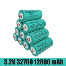 Daweikala 32700 3.2V 12800mAh Lifepo4 Rechargeable battery with SCREW