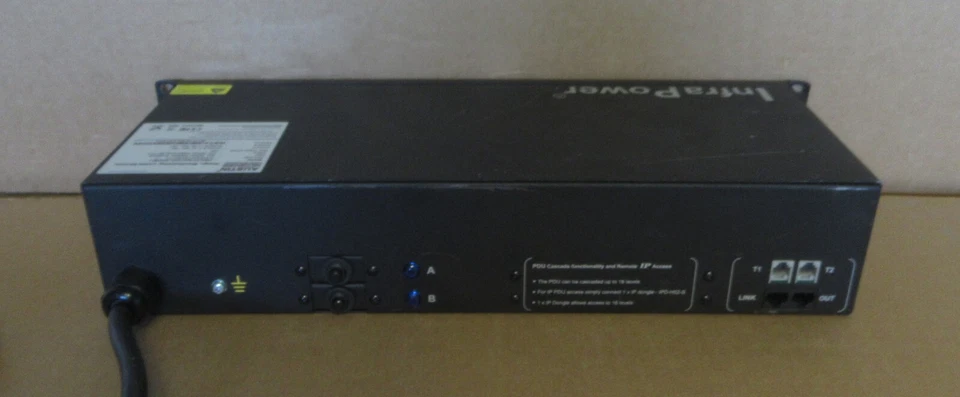 Austin Hughes InfraPower 32A Metered PDU 20x C13 IEC309 H20C13-32A-W/F_EN/3B-1 - Image 2 of 4
