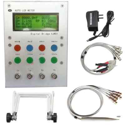Digital Bridge Auto LCR Tester Resistance Inductance Capacitance ESR Meter