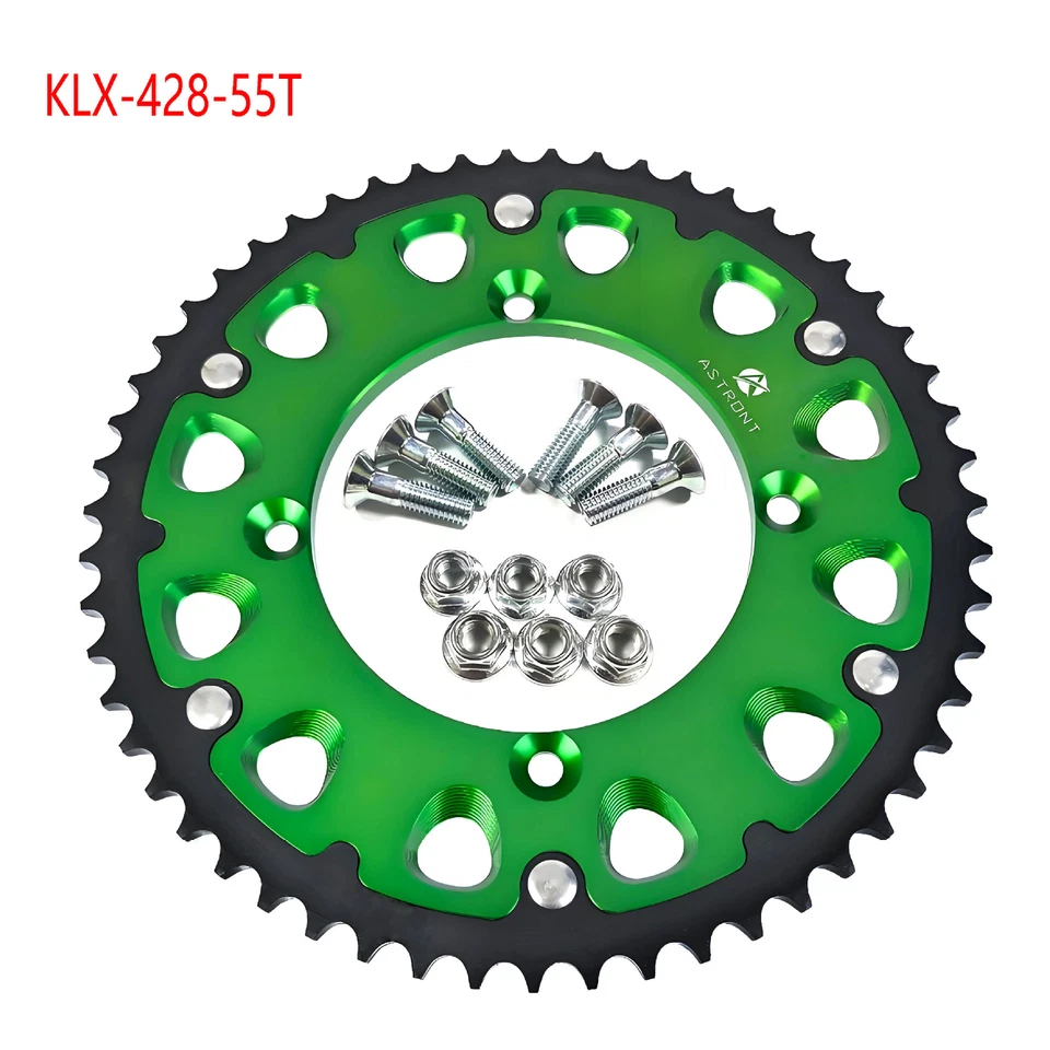 Piñón de aleación de aluminio CNC modificado para KX/KXF/KDX/KLX/125/230/250/450/300/500 Foto 3 de 4