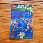 Manual Instructions Booklet LEGO Star Wars AT-RT (75002) Extra Spare Replacement