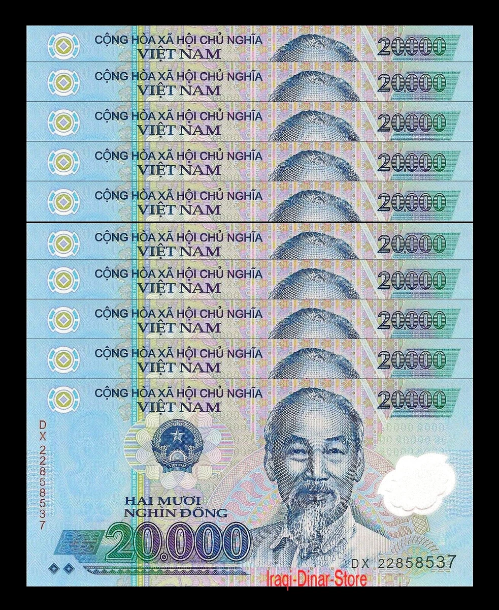 Vietnamese Paper Money 20,000 ₫ Denomination for sale | eBay
