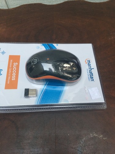 MANHATTAN(R) 179409 Manhattan(R) Success Wireless Optical Mouse (Orange/Black) - Picture 4 of 9