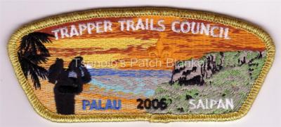 Trapper Trails Council SA-53 2006 Palau Siapan Contingent Csp Mint FREE SHIPPING