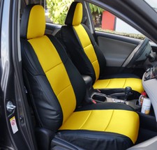 For Toyota Rav4 Se 20132018 Iggee Custom Fit Front Seat Covers Blackyellow