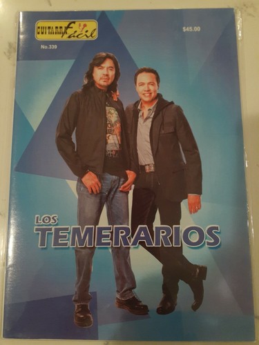 Cancionero Guitarra Facil De Los Temerarios No 339 New | eBay