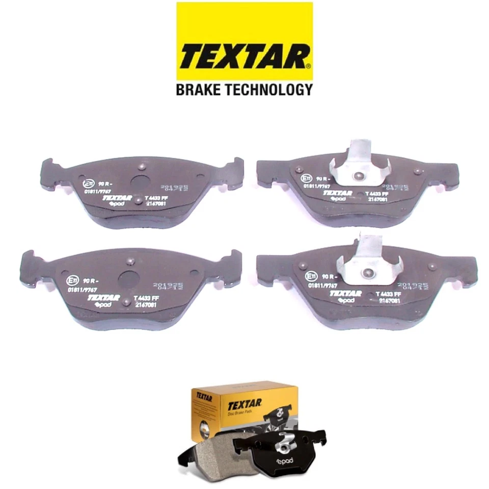 Kit Pastillas Freno Delanteras Textar Deluxe Cerámica Epad 1996-03 Mercedes E300 E320 E430 Foto 3 de 4