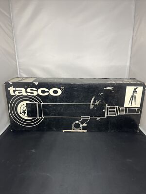Vintage 1980s Tasco #17ET Spotting Scope 20X-60X60mm