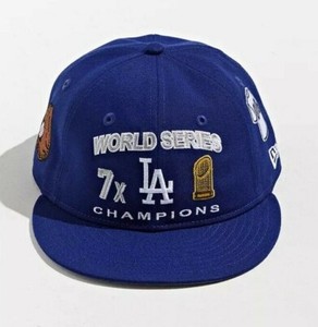 dodgers champion hat