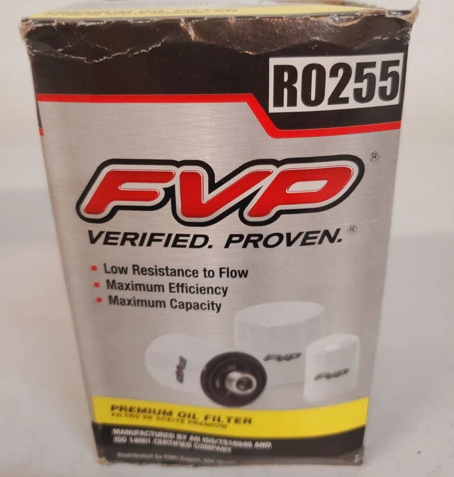11 Quantity of FVP Premium Oil Filter R0255 (11 Qty) - Image 2 of 4