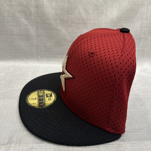 NWT! New Era Houston Astros Brick Red BP Mesh Hat Size 7 Sold Out - Picture 4 of 7