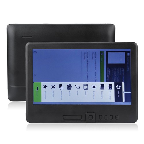 E Reader 7in Color TFT LCD 16:9 Screen HD 800x480 380MHz Black Protective Ca ECM - Picture 11 of 21