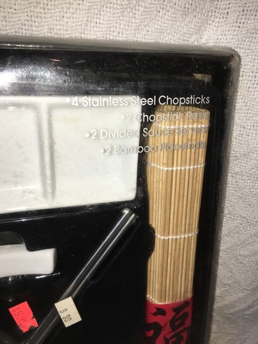 Global Decor 1626 Asian Dinner Collection, Service for 2 New in package - Picture 2 of 8