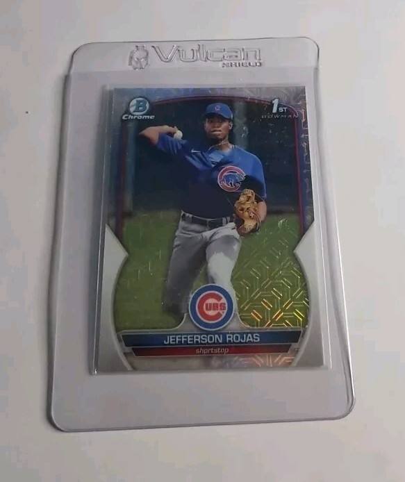 Jefferson Rojas 2023 Bowman 1st Mega Box Mojo Refractor #BCP-70 Chicago Cubs