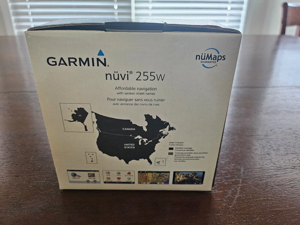 Garmin Nuvi 255 GPS с nuMaps пожизненная и оригинальная коробка - карта 2022 - - Изображение 4 из 4