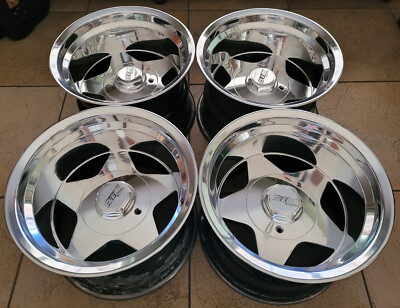 5X5 Eagle Alloy 15x10 Star wheel Chevy rim Boyd Centerline 028 C10 ...