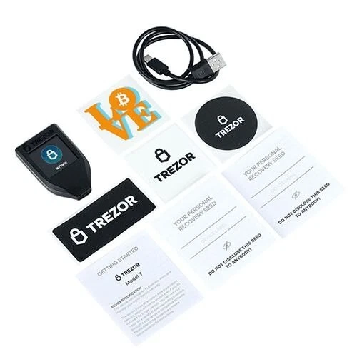 Packed Trezor Model T Original Cryptocurrency Hardware Wallet - Image 2 of 4