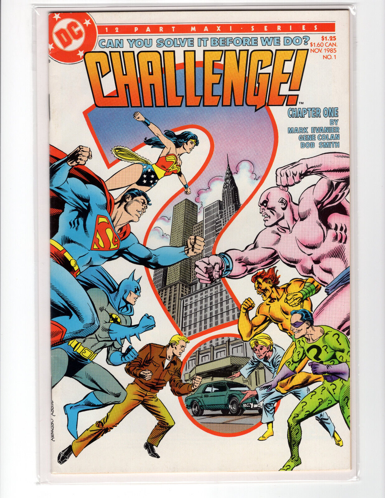 DC Challenge:  Issues 1 and 3 (Nov 1985, DC)