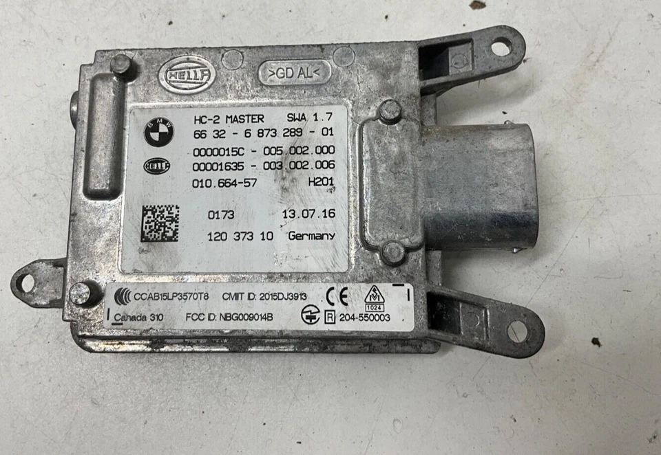 Датчик предупреждения задней левой полосы движения 2017 BMW X5 12037310 от оригинального производителя - Изображение 3 из 4