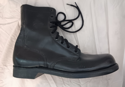 Vintage BFG Biltrite military combat boots black leather Sz 11? See Measurement VTG BILTRITE Ansi Black Leather Military Combat Jump Steel  main image 3