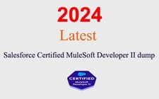 Salesforce Certified MuleSoft Developer II Q A GUARANTEED 1 month update 
