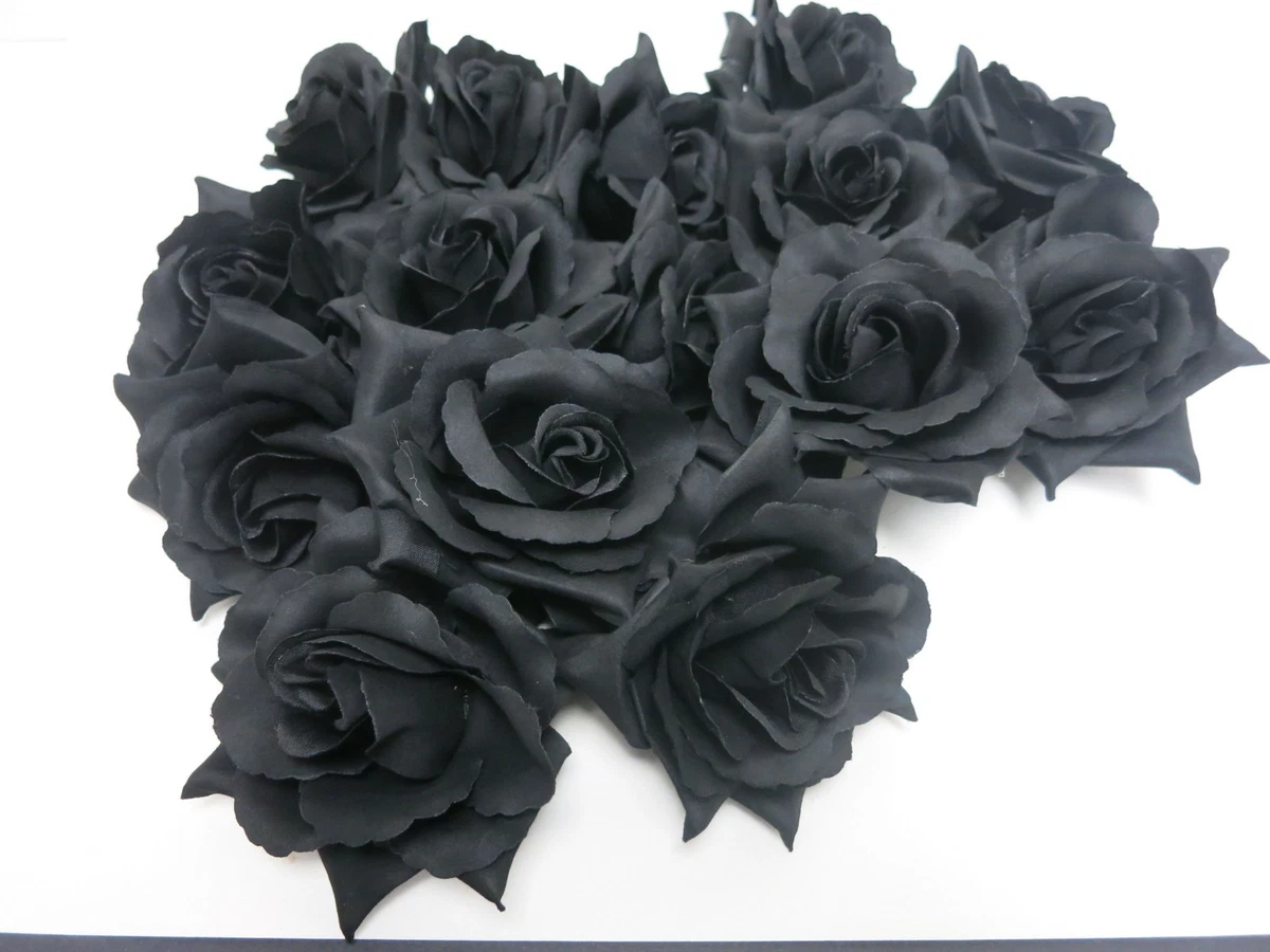 Black rose hair clearance piece