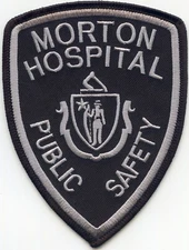 MORTON HOSPITAL Taunton MASSACHUSETTS PUBLIC SAFETY HOSPITAL POLICE PATCH
