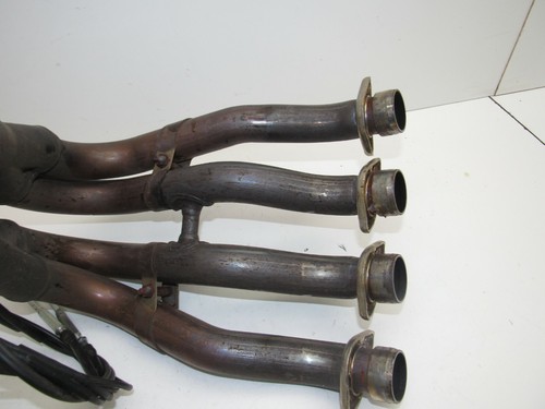 06 SUZUKI GSXR 600 GSXR600 OEM STOCK EXHAUST HEAD PIPE HEADER PIPE 14100-01H00 - Bild 5 von 6