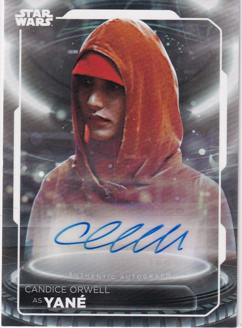 2022 Topps Star Wars Battle Plans A-CO Candice Orwell as Yané | eBay