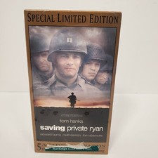 Saving Private Ryan Limited Edition SEALED VHS Tape Set