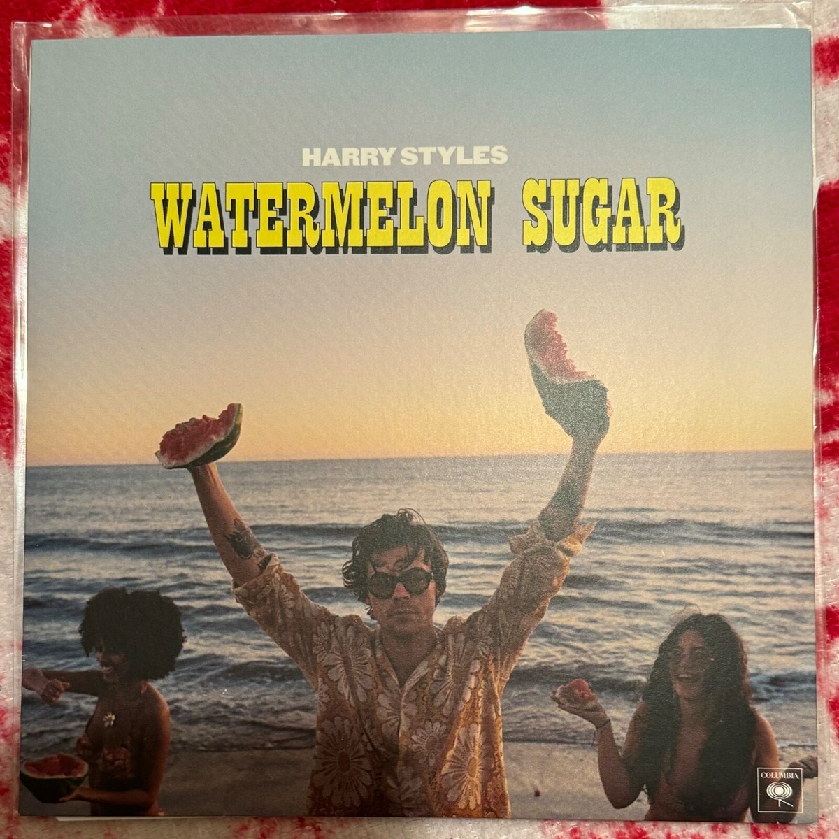 Harry Styles限定Red 7”レコードWatermelon Sugar RED VINYL---- HARRY STYLES Watermelon Sugar 7