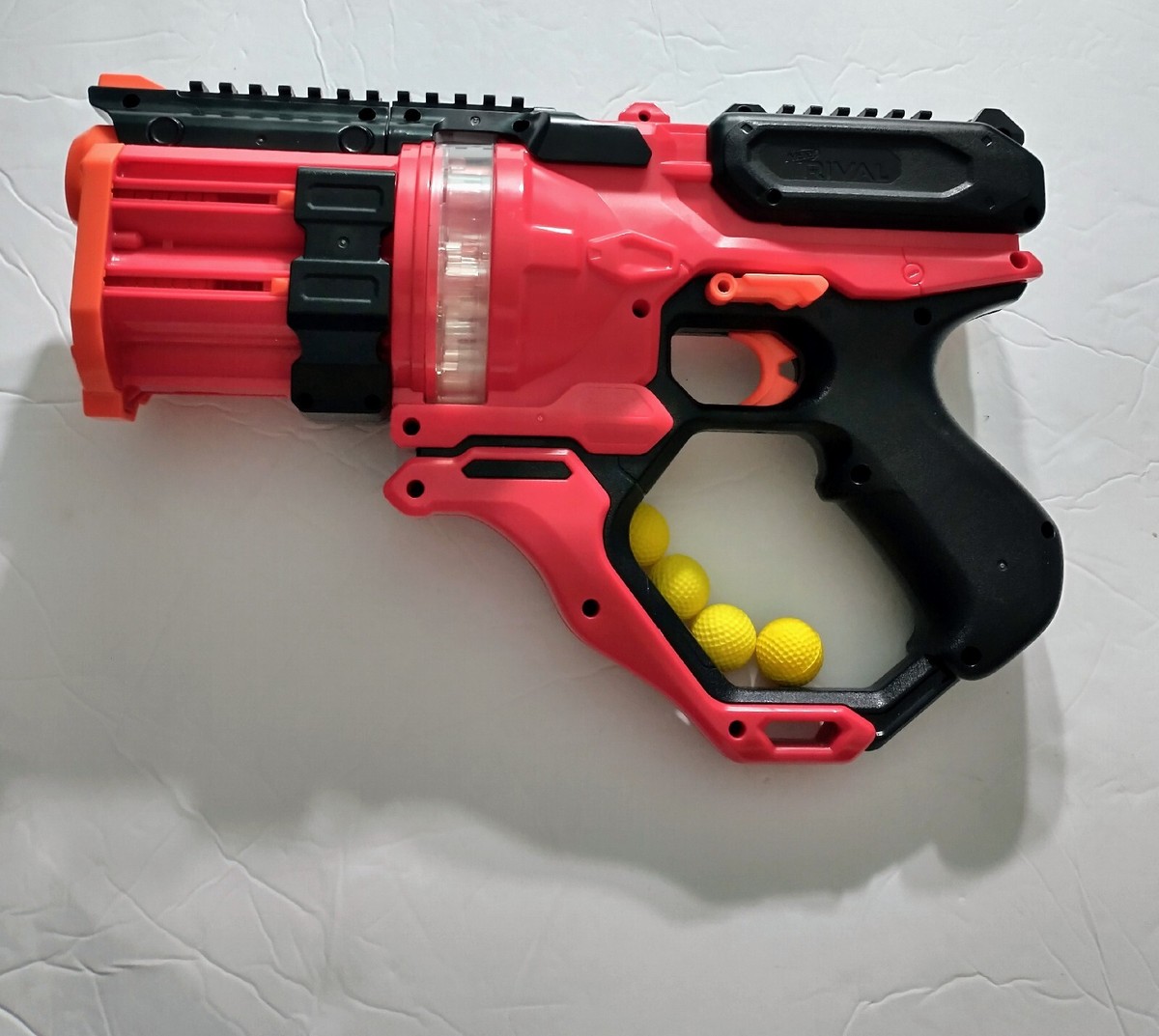 Nerf Rival Roundhouse XX-1500 Red Pistol Ball Gun Hasbro