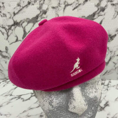 帽子 Bulky Kint Beret marihoja Monogram-embroidered Wool-blend Beret • Ruslan Baginskiy