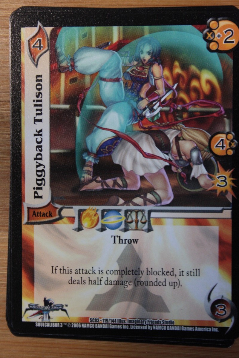 UFS Universal Fighting System Soul Calibur III Attack -