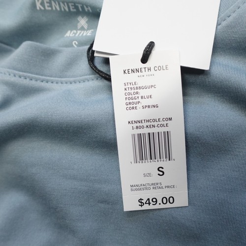 Kenneth Cole Sunset Collection Tech Tee Shirt Modal Blend Stretch Soft Recycled - Picture 52 of 59