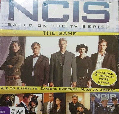 NEW SEALED NCIS The Game Based on the TV Series Pressman Board Game:Crime Fun