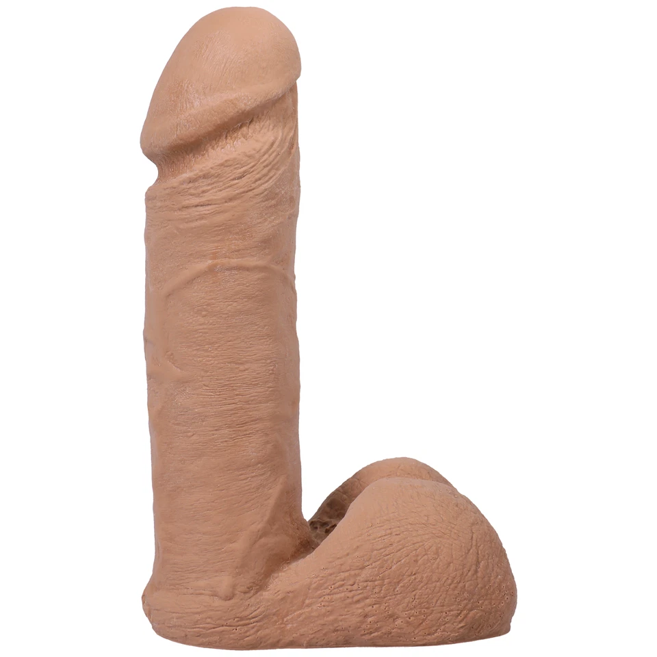 Doc Johnson The Realistic UR3 Cock 6" Brown - Dildo w/ Suction Cup Dong Sex Toy - Image 2 of 4