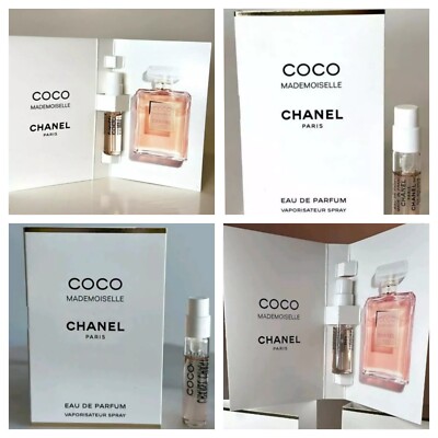 Lot/3 CHANEL Coco Mademoiselle Eau De Parfum Spray Samples for