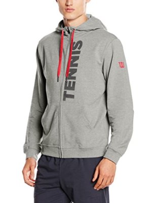 WILSON '' FULL ZIP HOODIE '' TOP HERREN SWEATSHIRT GR.: M NEU