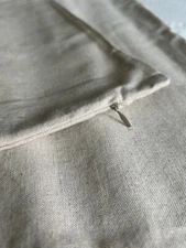 12x18 Pillow covers, cotton linen, lot of 5 for home décor and crafting.