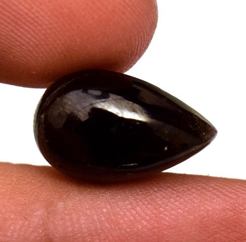 Natural Green Tourmaline Pear Shape Cabochon 7.75 C Ct Certified Loose Gem - Picture 3 of 5