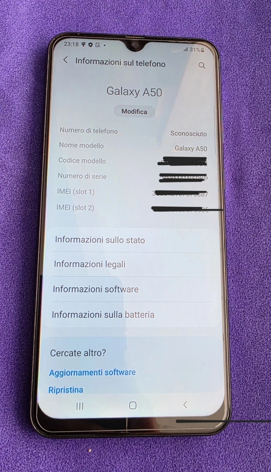 Samsung Galaxy A50 · 128GB, foto 3 di 5