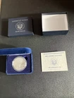 AMERICAN EAGLE 2003 UNCIRCULATED ONE DOLLAR SILVER COIN MIB, No Mint Mark