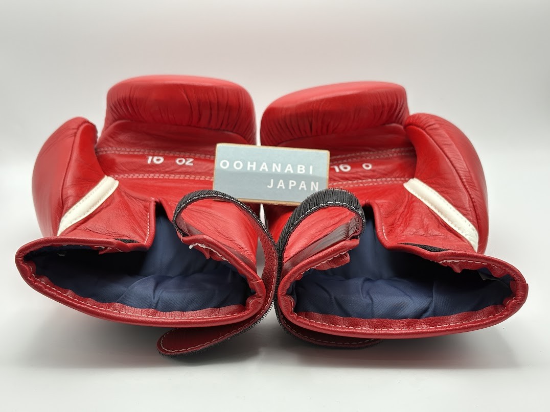 Winning Boxing Gloves 16 oz MS-600B Red Pro Tape type Japan