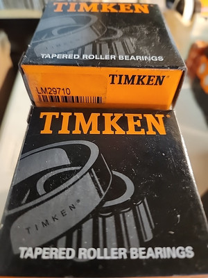 NEW Original LM29710 Genuine Timken Tapered Roller Bearing Cup (New)