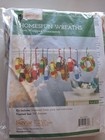 Sunrise Craft & Hobby Yarn Wrapped Wreath Craft Kit Ornaments NEW Set of 12 — photo 1