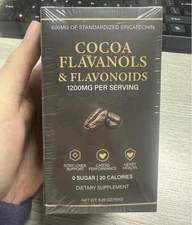 Black Forest High Flavanol Cocoa Powder And Flavonoids Supplements 1200mg New