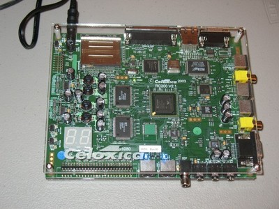 CELOXICA R200 v2.1   BOARD,  XILINX  XC2V1000 Virtex chip on board