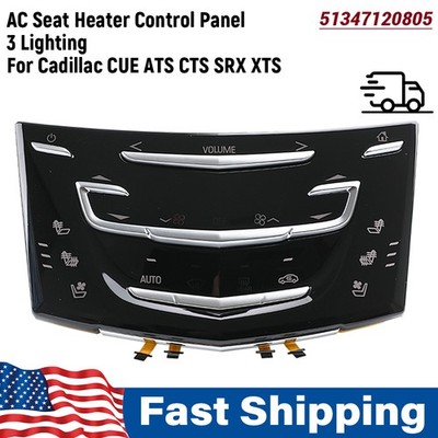 OEM For Cadillac CUE ATS CTS SRX XTS ESCALADE ELR AC control panel heated seats
