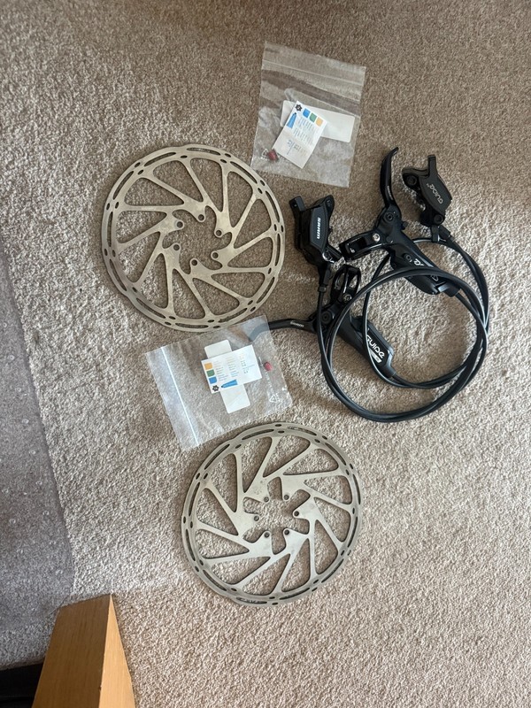 SRAM Guide Re Brake Set Front And Rear With Both Rotors